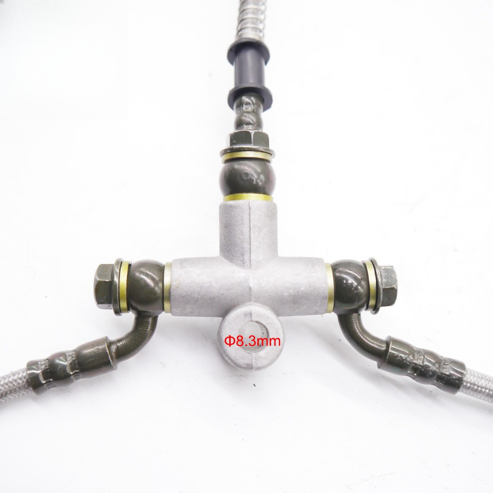 1SET Steering Strut Knuckle Spindles with Wheel Hub 130mm sc Brake Fit For ATV 250cc 150cc electric 