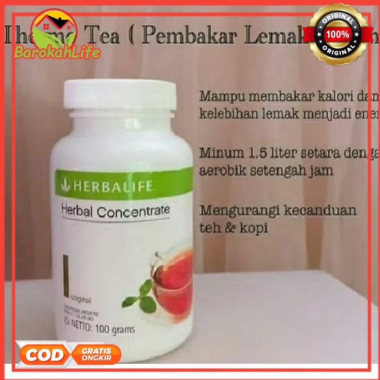 Teh Penurun Berat Badan Teh Herbalife Pembakar Lemak-Herballife Teh Concentrate Panurun Berat Badan 