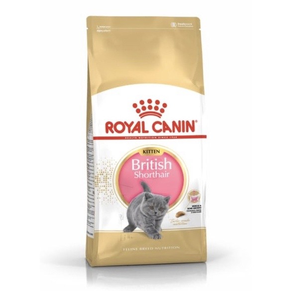 Royal Canin Kitten British Shorthair (400gr) Dry Makanan Anak Kucing - Feline Breed Nutrition