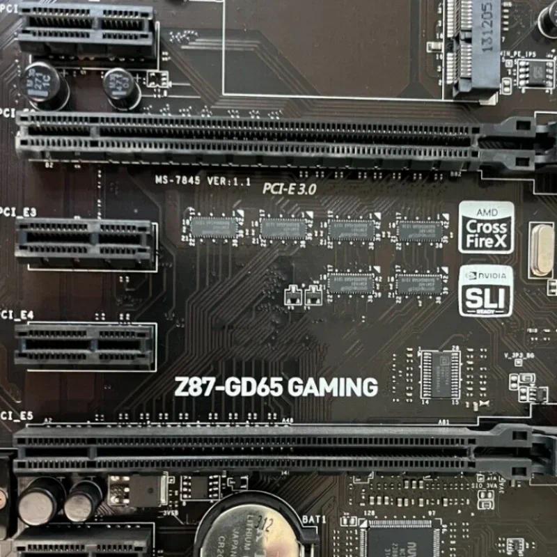 For MSI Z87GD65 GAMING Motherboard MS7845 32GB LGA 1150 DDR3 ATX Mainboard 100% Tested Fast Ship