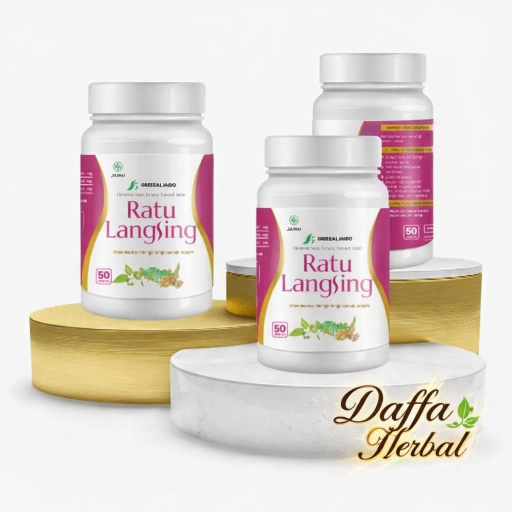 Ratu Langsing Pelangsing Herbal Alami | Ratu Langsing 50 Kapsul