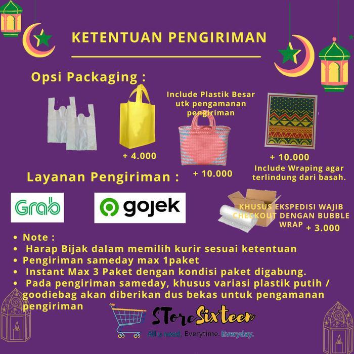 Promo Paket Sembako Ramadhan F / Paket Sembako Murah By Storesixteen - Instan Kurir, Plastik Putih