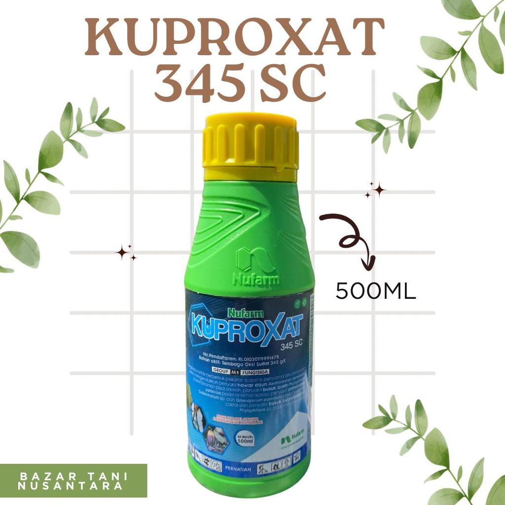 btn fungisida nufarm KUPROXAT 345 sc 500 mili bakterisida kontak