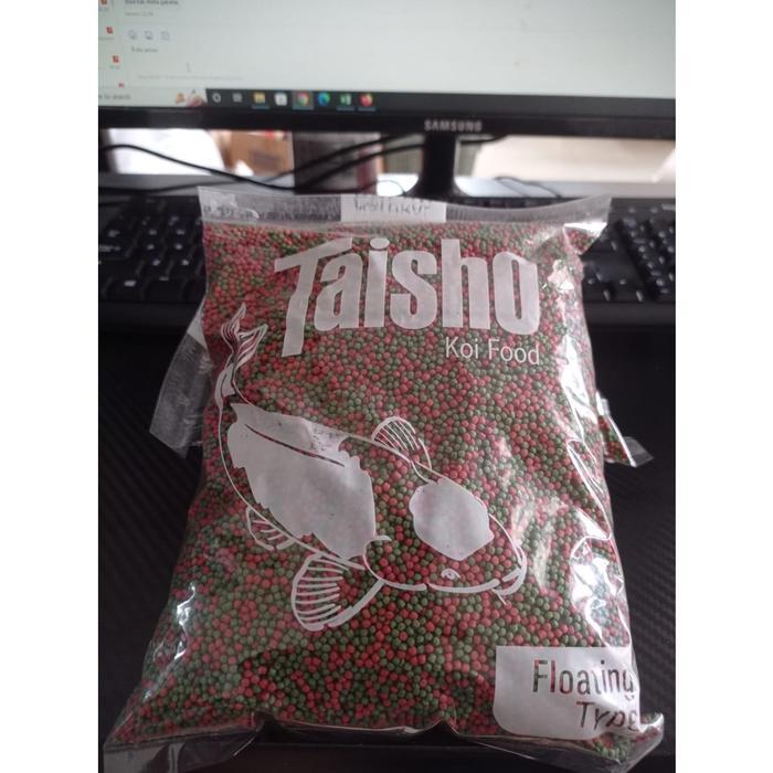 FISHMOOD PELET TAISHO MIX 1KG - MAKANAN IKAN KOI / PELET IKAN KOI - 1mm
