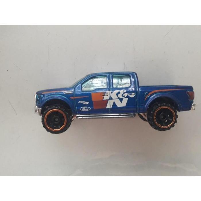 0184 MAINAN DIECAST LOOSE  HOT WHEELS - '15 FORD F-150 TRUCK K&N FJW46
