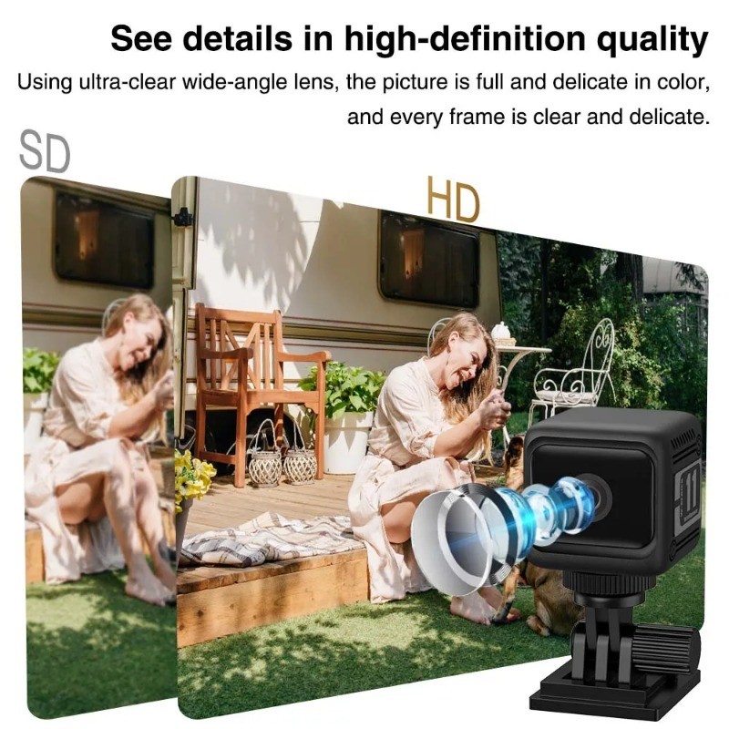 4K Ultraclear HD Kamera Mini CCTV Wifi Camera Mini Spy Cam Tersembunyi Kamera Pengintai Mini CCTV