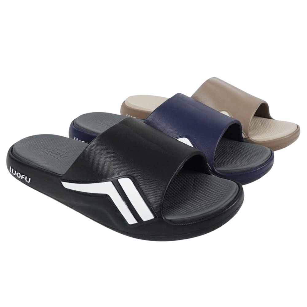 LUOFU Sendal Jelly Karet Eva Kokop Pria E6213-E01 [a00] Luofu Import