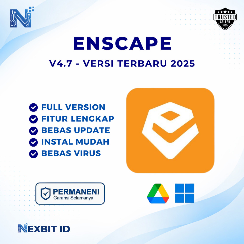Enscape 2025 v4.8 Full Version + Assets Library Offline Permanen Untuk Windows & Mac