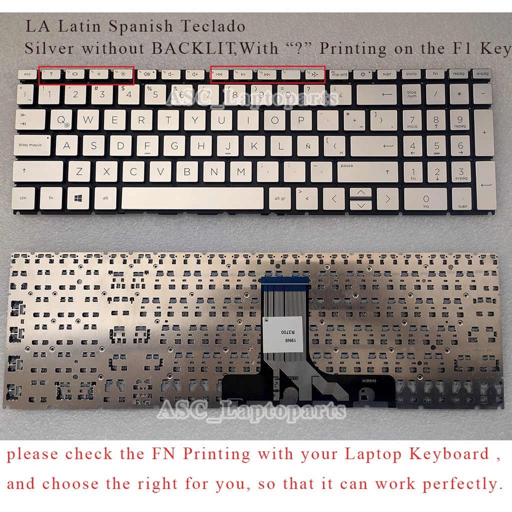 New Latin Spanish Keyboard for 15eh 15eh0000 15eh1000 15zeh 15zeh000 15eh0001la 15eh0002la 15eh0003l