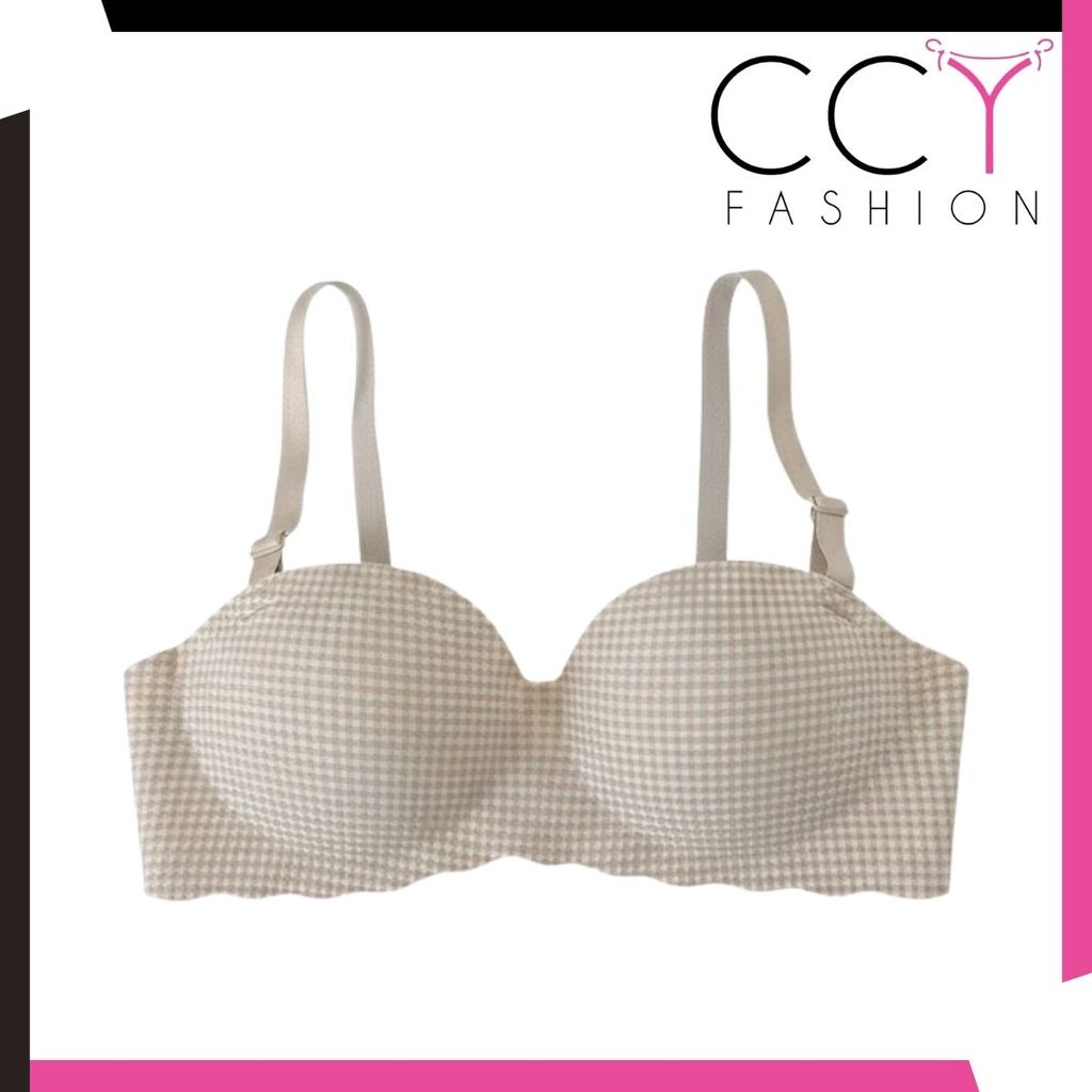 CCY FASHION Bra Wanita Push Up Bh Pakaian Dalam Tanpa Kawat Premium Impor Seksi Caksi Elegan Jepang