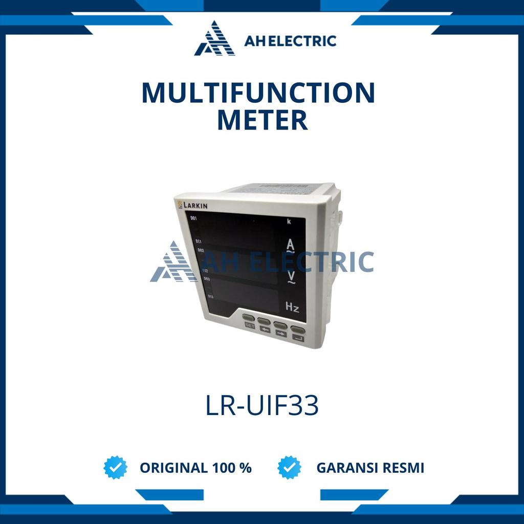 LARKIN Digital Power Meter LRUIF33 LR-UIF33 | Multifunction Meter | Digital Panel Meter