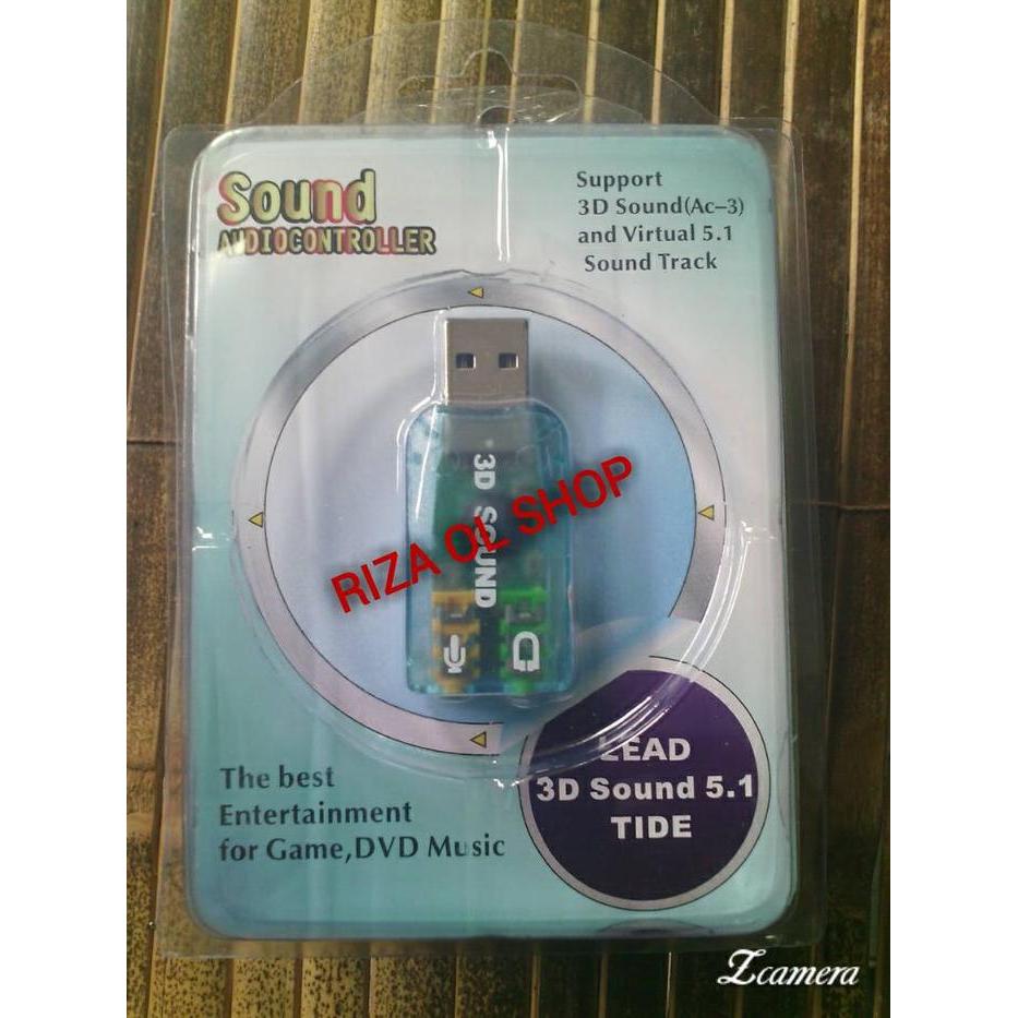 Sound Card USB 3D Mantap