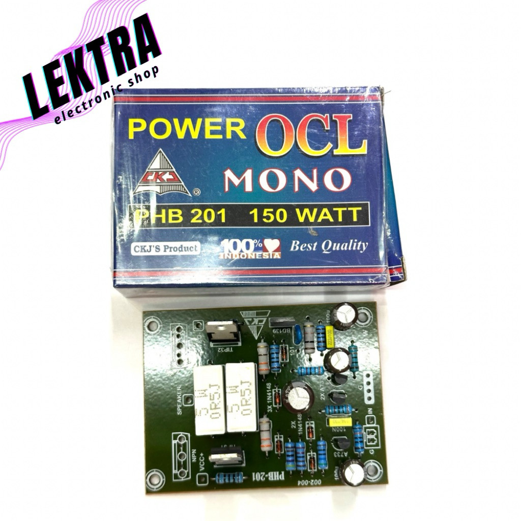 Kit PHB 201 Power OCL Mono 150 watt CKJ 150w w phb201