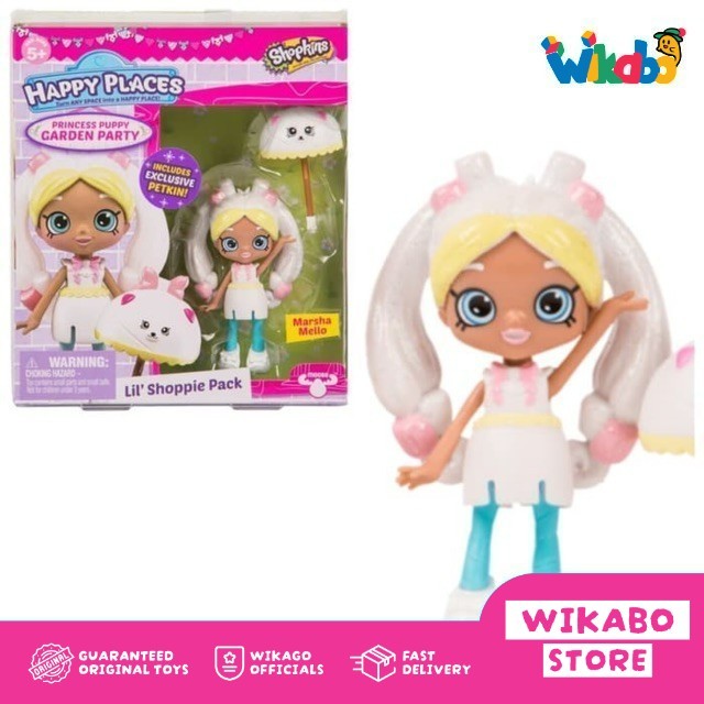 Happy Place Marsha Mello Shoppies Shopkins Doll Princess Garden