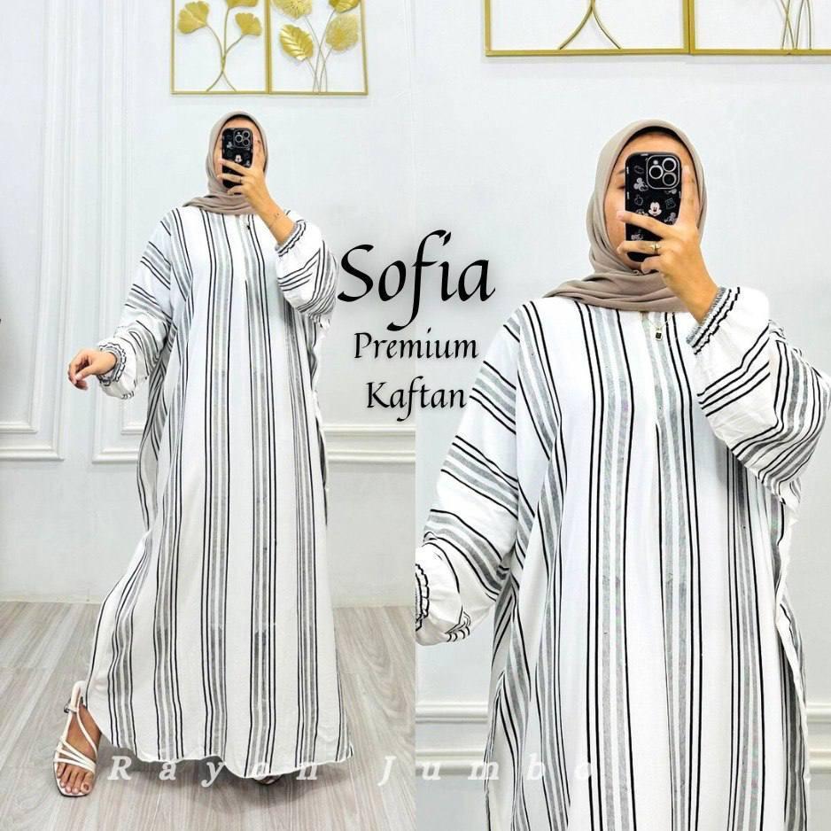 Salur Home Kaftan Rayon Premium  Kaftan Jumbo Motif Batik Salur Busui Daster Kaftan