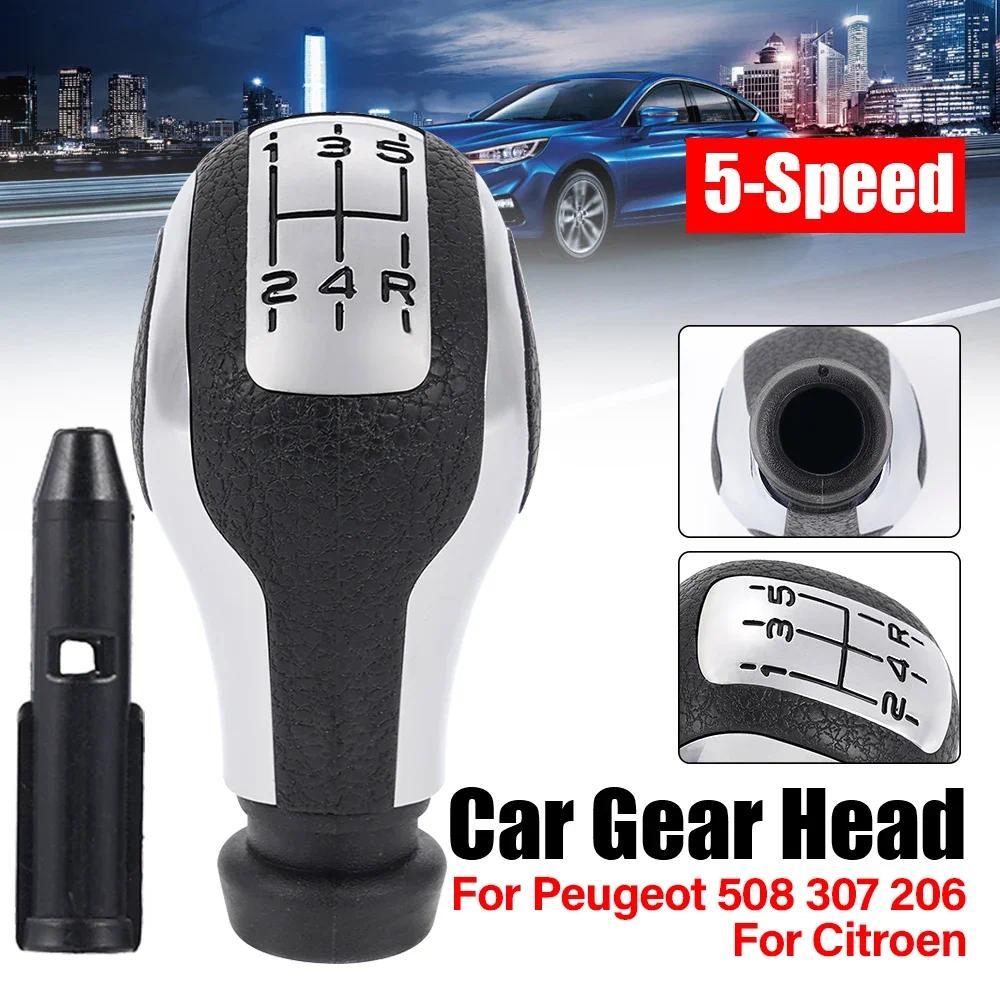 Tuas Persneling Mobil Plastik 5 Kecepatan untuk Peugeot 106 206 207 208 307 308 407 408 508 Citroen 
