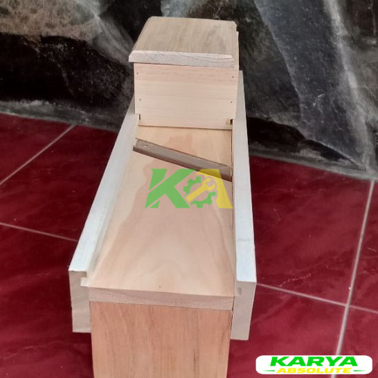 Pengiris Bawang Asli Jati - Alat Irisan Bawang Merah Serbaguna - Pemotong Keripik Kayu Jati Awet
