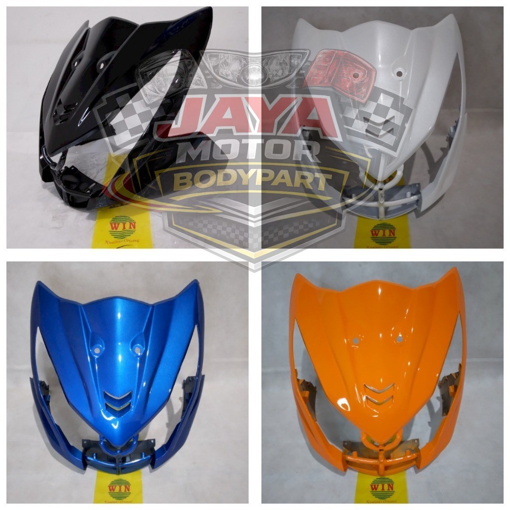 Tameng Depan Beat FI 2012 2013 2014 2015 | front panel WIN | dasi motor honda injeksi original hitam