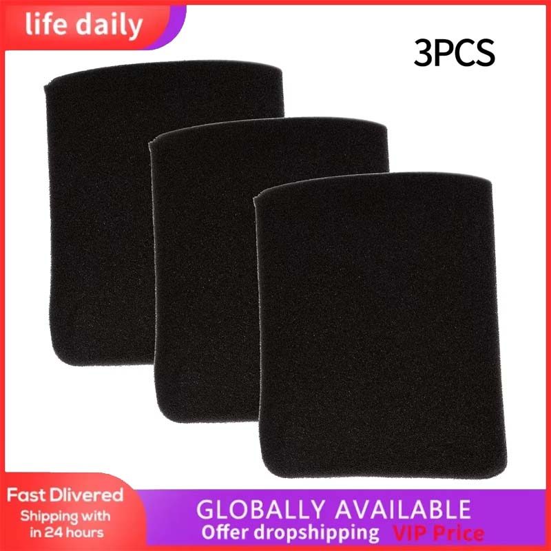 3pcs Black Dry Cloth Filter For Parksides PWD 1200 1250 1300 A1 B2 C3 E4 F5 Vac Dry Filter Vacuum Cl