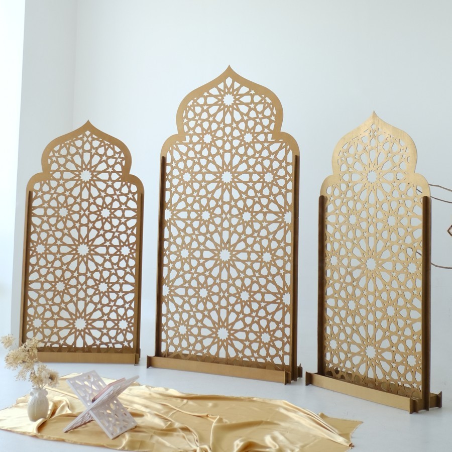 Backdrop Ramadhan Morocco | Dekorasi Lebaran Islami
