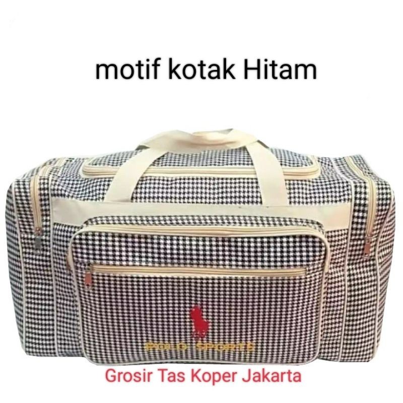 Tas Pakaian Travel Mudik Batik Indonesia Polo Sport - Elle - Original 100%