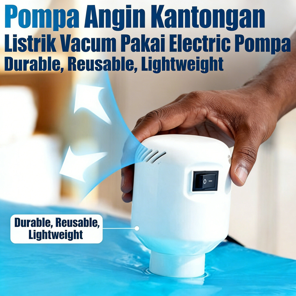 POMPA VACUM PAKAIAN LISTRIK ANGIN POMPA/ELECTRIC POMPA ANGIN LISTRIK