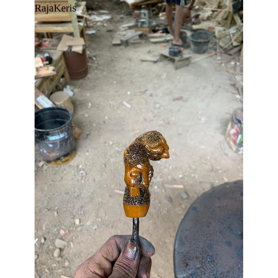 deder buto makala dari serbuk tulang (BUKAN UKIRAN TANGAN) finishingan termurah bk keris sengkelat m