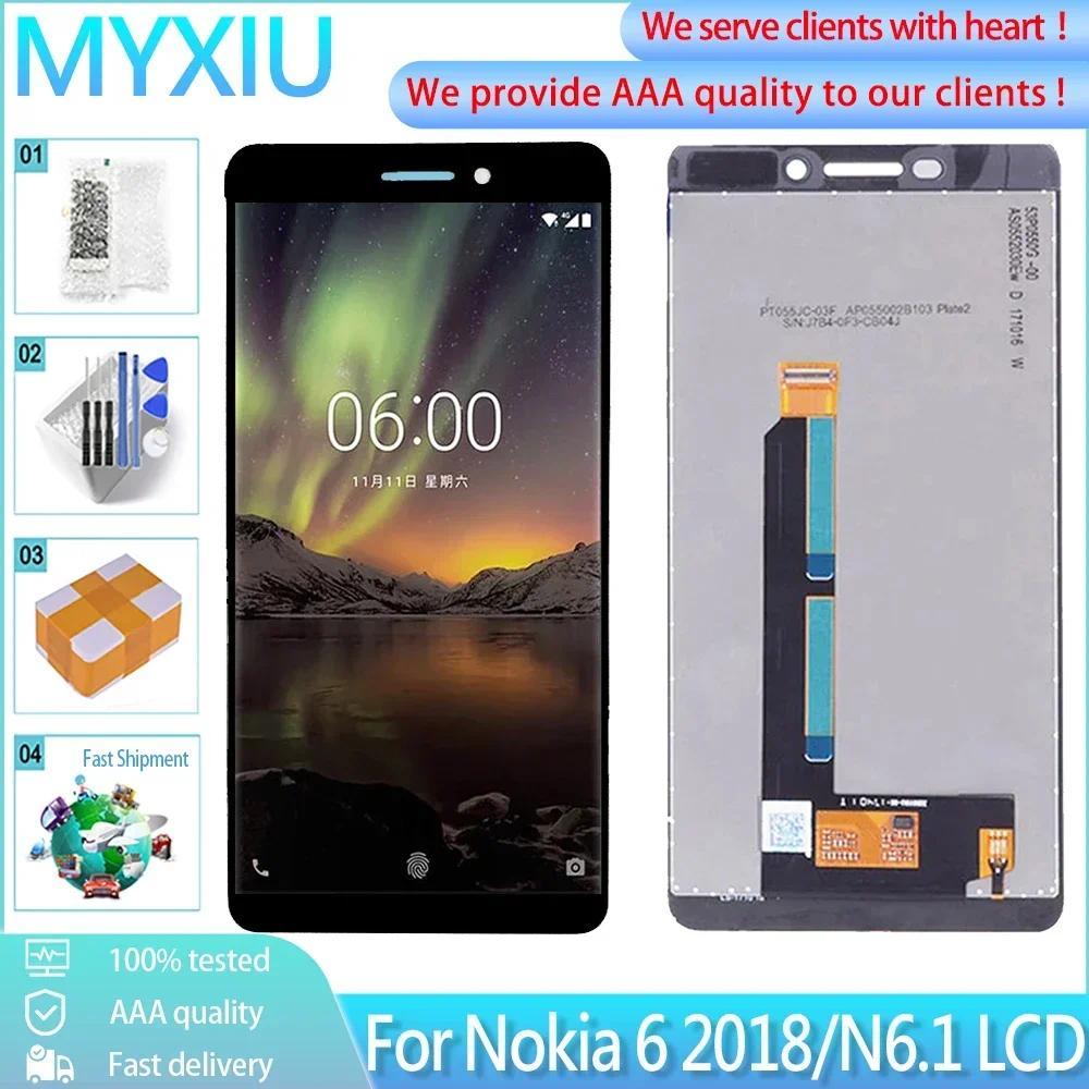 5.5'' Original LCD gitizer For Nokia 6.1 TA-1043 TA-1045 TA-1050 TA-1054 TA-1068 LCD splay Tou Scree