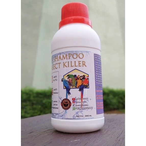 705 SHAMPO INSECT KILLER 300ML SAMPO MANDI BURUNG AYAM KUCING ANTI KUTU PARASIT TUNGAU PINJAL KUMAN