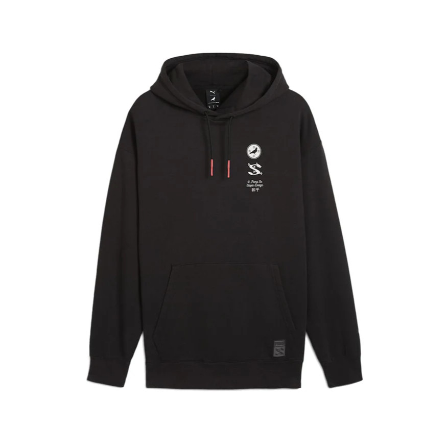 Jaket Pria STAPLE Graphic Hoodie TR BLACK 624725 01