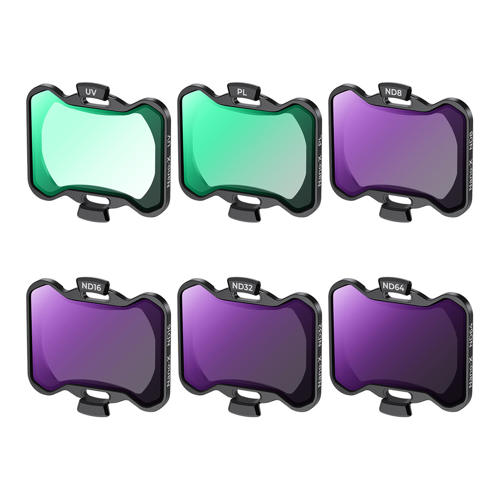 K&F UV ND PL For Avata 2 Drone UV PL ND4 ND8 ND16 ND32 Filter Kit Compatible with DJI Avata 2 Drone 