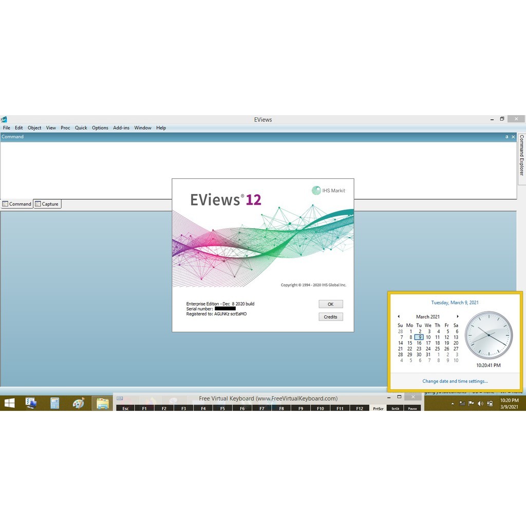 EViews 12 ENTERPRISE