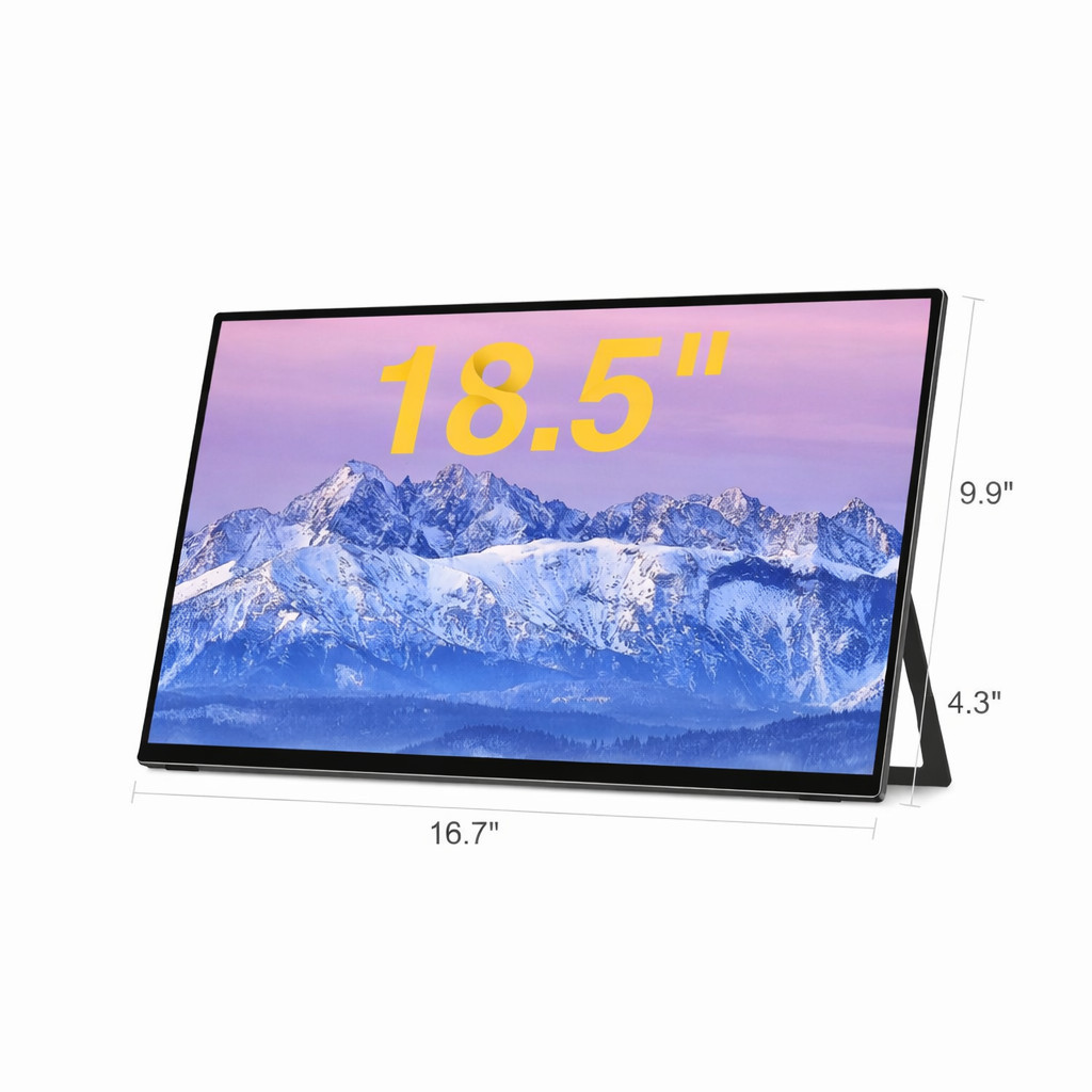 UPERFECT Portable Gaming Monitor Touchscreen 18.5 Inch IPS FHD 120Hz - E6 Pro