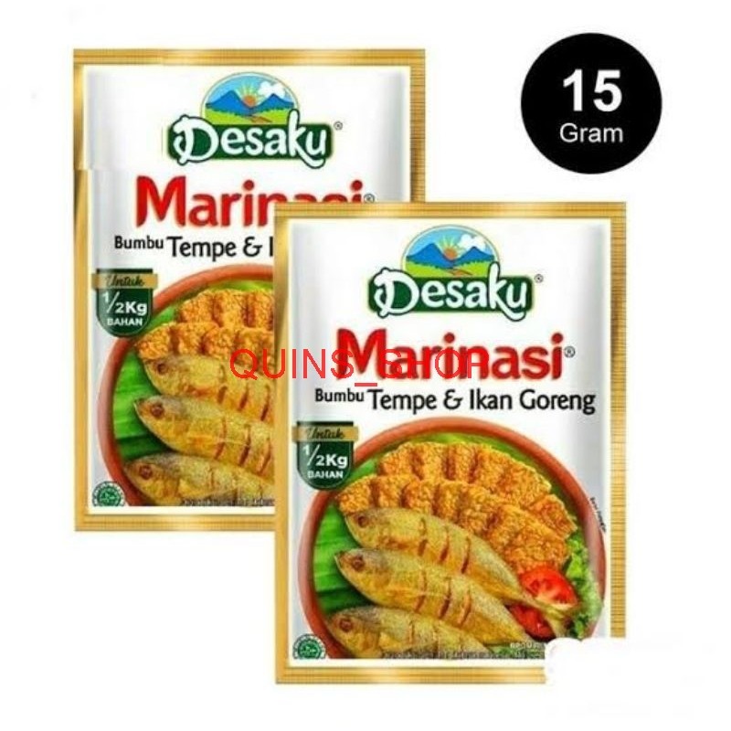 Desaku Marinasi 12pcs x 15gram / Desaku marinasi sachet / Desaku marinasi renceng / bumbu marinasi /