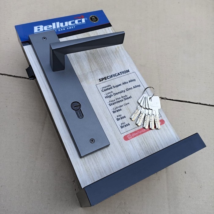 rye - Kunci Pintu Rumah Besar Bellucci Stainless Steel