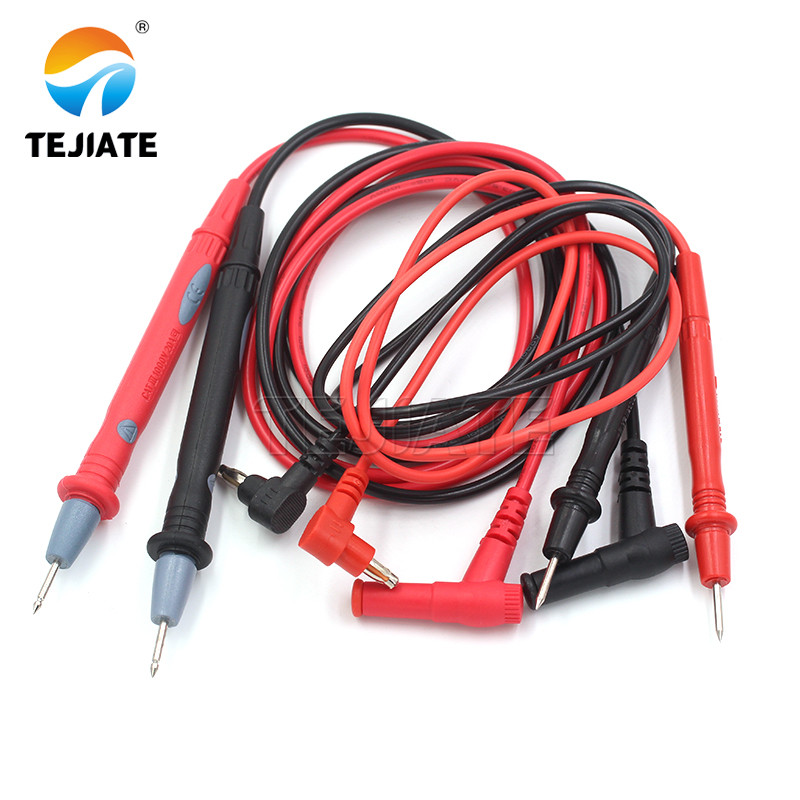 1 pair of multi-purpose test lead wire components multi-purpose meter multimeter multimeter test lea