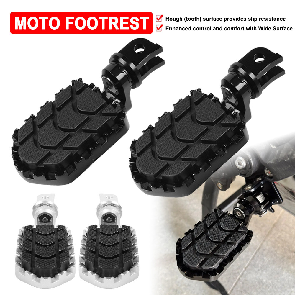 For Honda CB400 VTEC CB250 Motorcycle Foot Pegs Footrest Footpeg Hornet 250 600 CB400 Super Four VTE