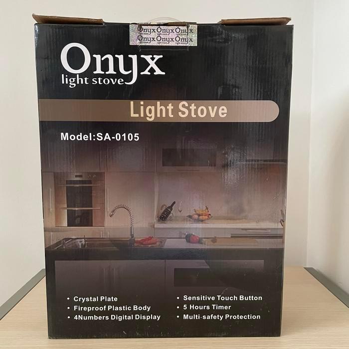 kompor listrik onyx light stove