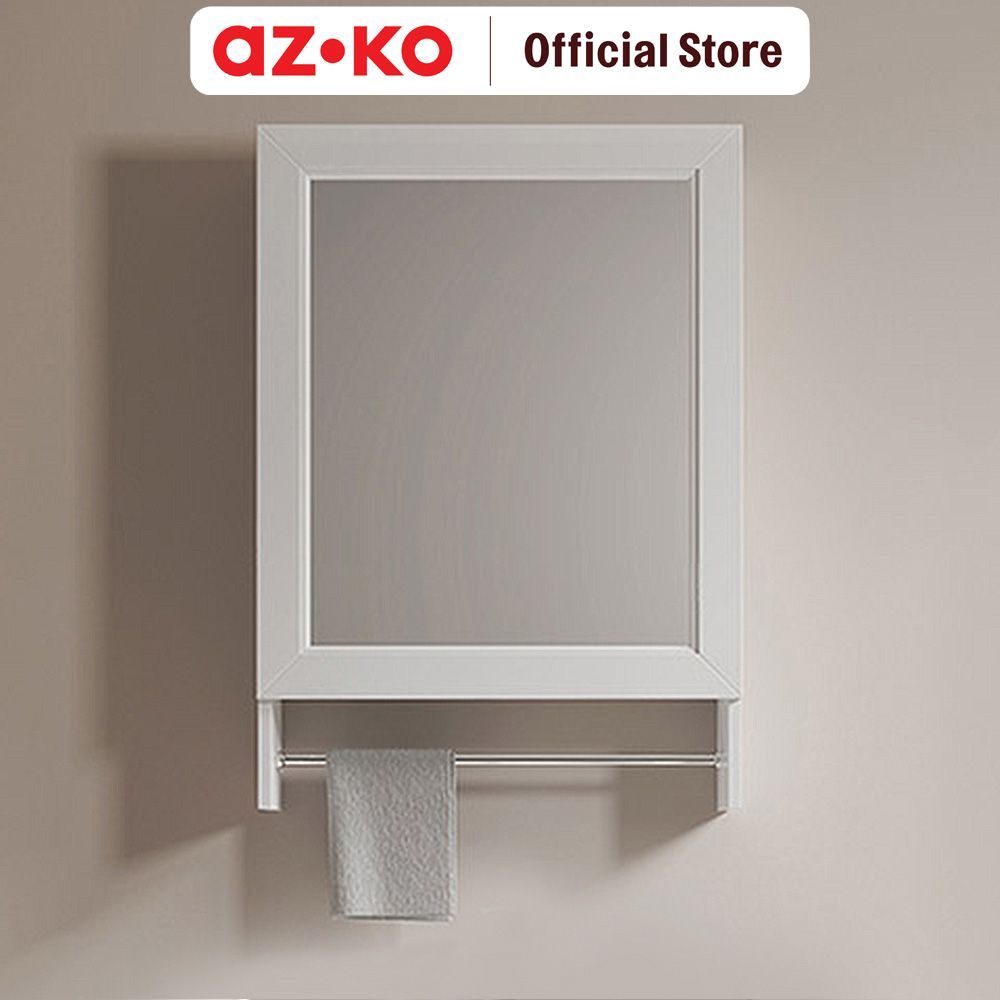 AZKO Fosa Pro2 Kabinet Kamar Mandi - Putih Organizer Serbaguna Bathroom Cabinet Aksesoris Kamar Mand