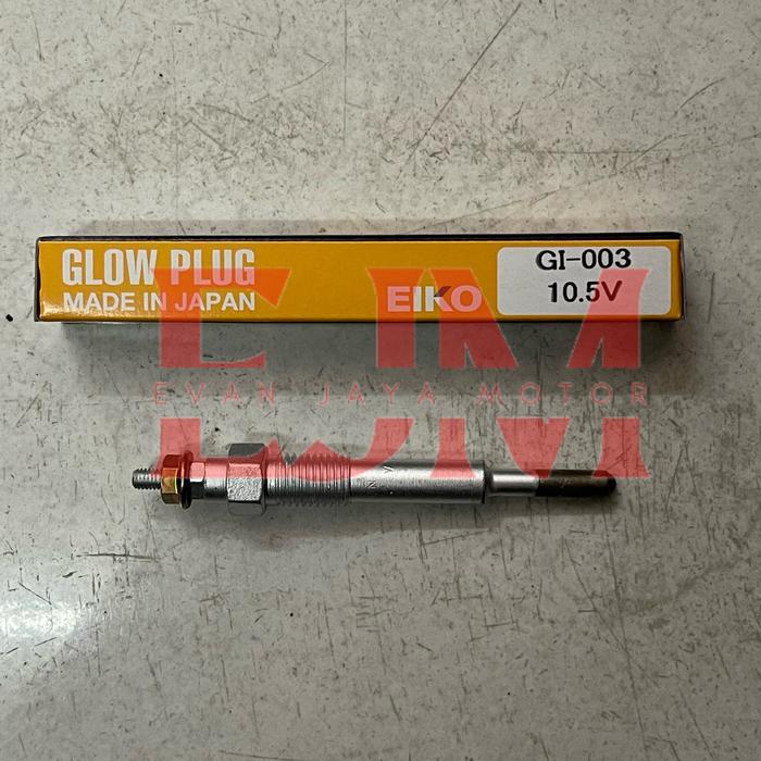 GLOW PLUG / BUSI PEMANAS GI003 ISUZU C240 10.5 VOLT EIKO BERMUTU
