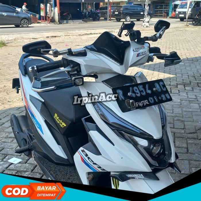 HandGuard/Progurad ADV 160 ADV 150 PCX Beat Universal motor Pelindung Tangan Hand Guard ADV - Silver