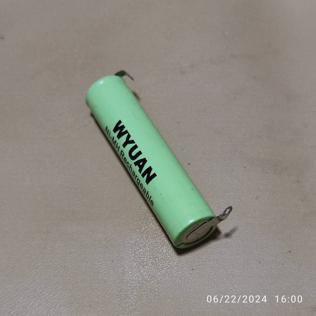 BATRE BATTERY BATERAI CHARGE 600mah KEMEI KM 2024 KM2024 SHAVER CUKUR ORI