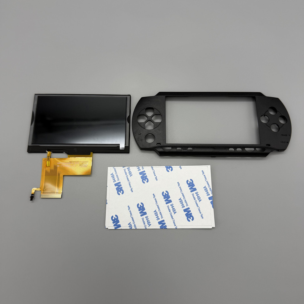 Fully laminated IPS LCD screen for Sony PSP1000 PSP 1000 .With a customized replacement top cover