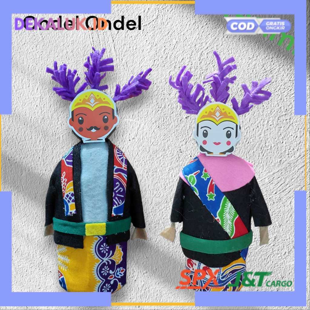 (RO) Mainan Anak Boneka Ondel Ondel Pria dan Wanita TERMURAH TERLARIS TERBARU COD 2026