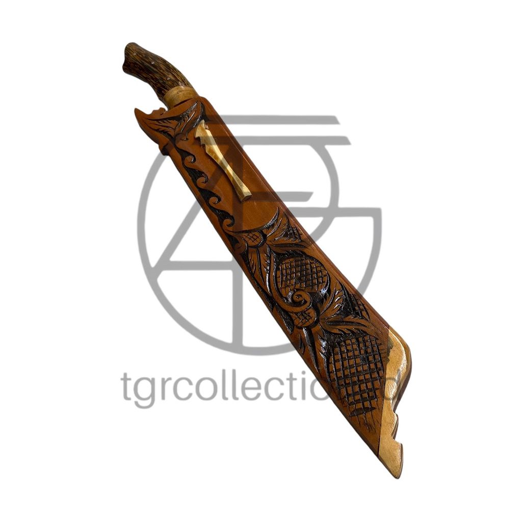 TGR golok patimura ukir keren tebas berat bahan baja per asli kuat dan sudah tjm siap pakai multifun