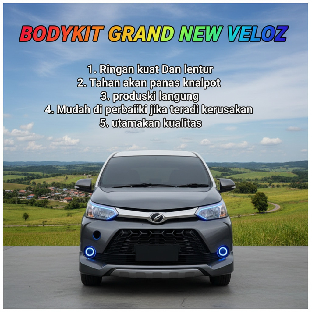 bodikit BODYKIT GRAND NEW VELOZ 2016 2017 2018 BODYKIT AVANZA VELOZ 2015-2018