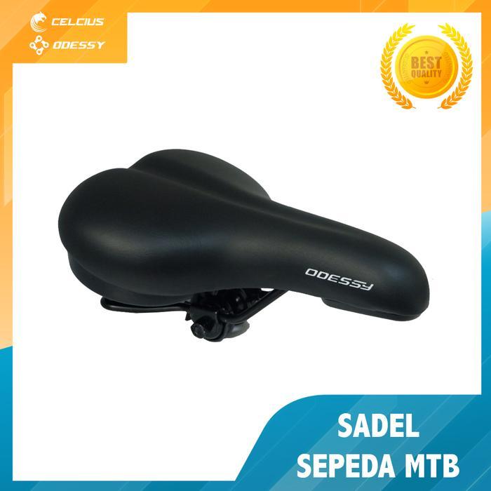 Sadel Sepeda MTB |Sadel Sepeda Empuk Jok Sepeda Per Odessy Warna Hitam