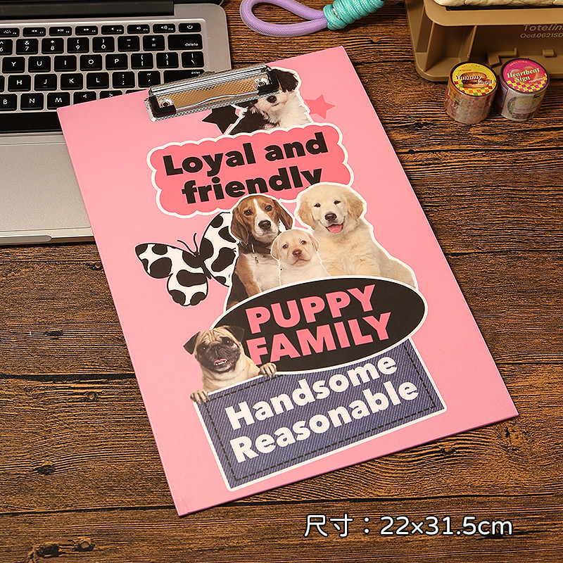 Clipboard A4 Warna ATK Papan Jalan Fleksibel Ringan Papan Ujian Folio Bisa Digantung Aesthetic Anti 