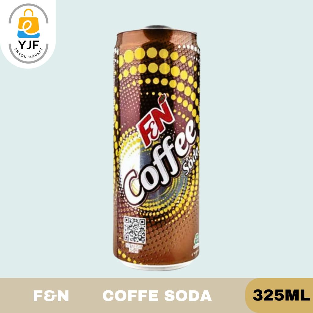 F&N Coffee Soda 325ml / Minuman Berkarbonasi Rasa Kopi / Minuman Ringan