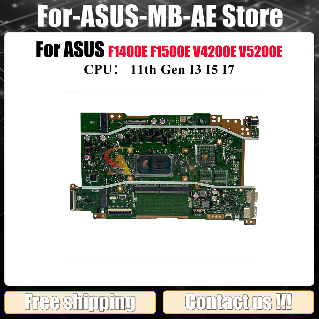 Motherboard Laptop X415EA Untuk ASUS VivoBook V5200E X415EQ X415EP X415EA V4200E F1500E X415E F1400E